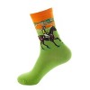Race Horses By Edgar De Gas Famous Art Socks from the Sock Panda (Men's or Women's Sizes) - 4 of 4