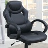SKRAN Adjustable Height Office Chair, Ergonomic Computer Chair, with 5-Wheel Base, Plush Cushioned Seat and Back for Home Office - 2 of 4