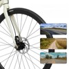 INFURNIC Bicycles Road Bike, Aluminum Frame, Racing Bike City Commuting Road Bicycle for Men Women, Cream - 2 of 4