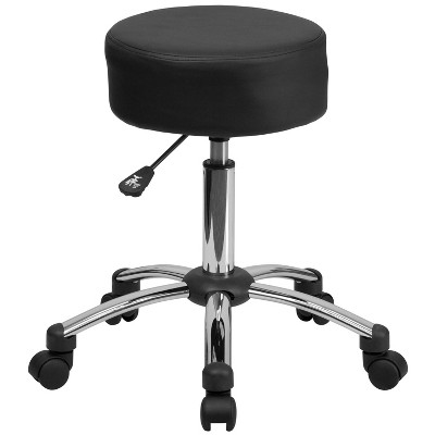 Flash Furniture Medical Ergonomic Stool with Chrome Base