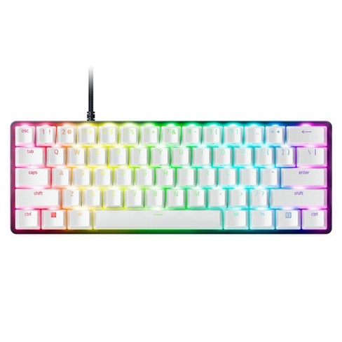 Razer Huntsman Mini Wired Optical Linear Gaming Keyboard for PC, Chroma  RGB, White
