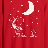 Men's - Peanuts - Star Gazing Long Sleeve Graphic T-Shirt - 2 of 4