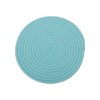 Unique Bargains Trivet Round Rope Woven Mat Cotton Non-woven Fabric 8.66"x8.66"x0.31" - 3 of 3