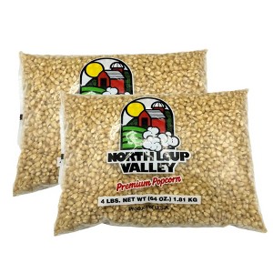 Popcorn County USA 4 lb White Un-Popped Popcorn Kernals - Pack of 2 - 1 of 4