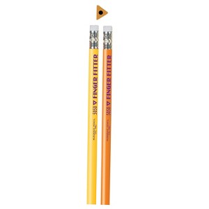 Musgrave Pencil Company Finger Fitter Pencils with Eraser, 12 Per Pack, 3 Packs - 1 of 3