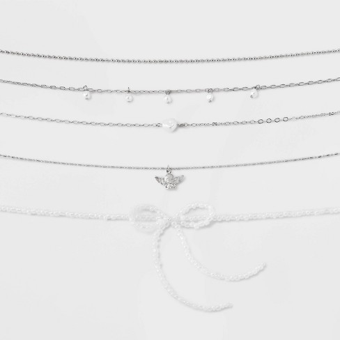 Angel clearance choker necklace