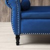 NicBex Storage Ottoman Bench for Bedroom,Velvet Storage Bench with Armrests and Solid Wood Legs,Ottoman for Living Room,Bedroom,Entryway - 4 of 4