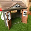 KidKraft Country Vista Wooden Outdoor Playhouse with Double Doors Play Kitchen & Benches - image 4 of 4