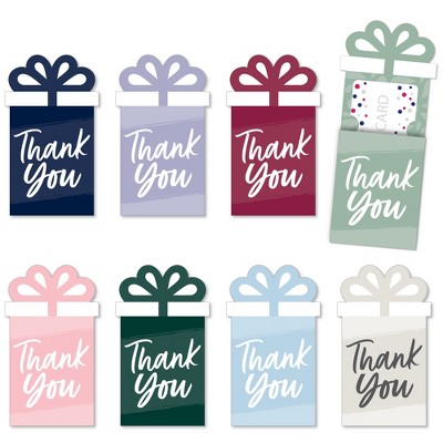 Big Dot Of Happiness Thank You Teachers - Teacher Appreciation Money And Gift  Card Sleeves - Nifty Gifty Card Holders - Set Of 8 : Target