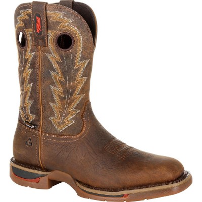 Men's Rocky Long Range Composite Toe Waterproof Western Boot