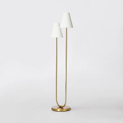 Metal Sconce Wall Light (includes Led Light Bulb) Brass - Threshold™  Designed With Studio Mcgee : Target