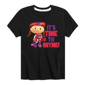 Boys' - Super Why - Its Time To Rhyme Red Short Sleeve Graphic T-Shirt - 1 of 4