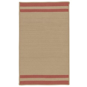 Colonial Mills Denali End Stripe Area Rug, 2x3, Brick Red - 1 of 3