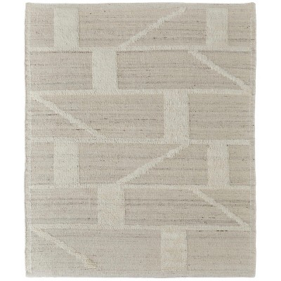 Ashby Transitional Geometric Tan/Ivory Area Rug