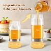 Glass Honey Dispenser No-Drip with Handle - 12 oz Maple Syrup Jar for Coffee, Pancakes & Waffles - 2 of 4