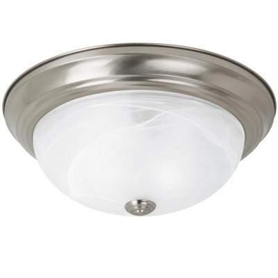 Generation Lighting Windgate 3 light Brushed Nickel Ceiling Fixture