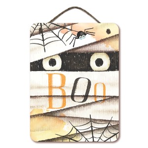 Courtside Market Traditional Halloween III 12x16 Hanging Artboard with Twine - 1 of 2