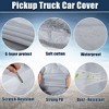 Unique Bargains Pickup Truck Cover for Ford F150 Crew Cab Pickup 4 Door 6.5 Feet Bed 2004-2021 Sun Rain Dust Wind Snow Protection - 4 of 4