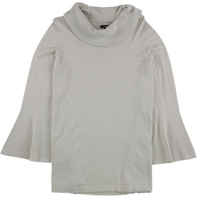 Alfani Womens Cowl Neck Pullover Sweater