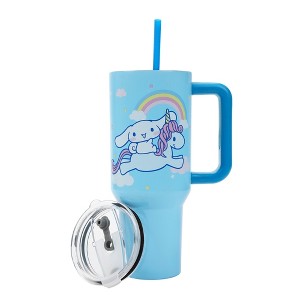Cinnamoroll With Unicorn And Balloon 40 Oz Stainless Steel Tumbler - 1 of 4