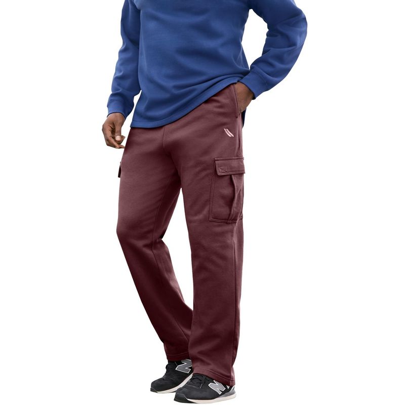 KingSize Men's Big & Tall KS Sport Wicking Fleece Cargo Pants, 1 of 2