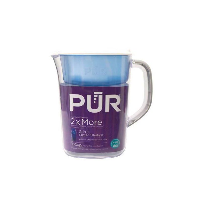 PUR 7 Cup Water Pitcher Filtration System Lime PPT700L, 4 of 6