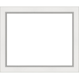 Amanti Art Eva Black Silver Framed Dry Erase Magnetic Board - 1 of 4
