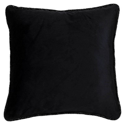 Luminous Piping Border Square Throw Pillow - Sparkles Home