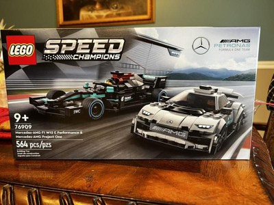 LEGO Speed Champions Mercedes-AMG F1 W12 E Performance&Mercedes-AMG Project  One,Multicolor, 564 Pcs : : Toys & Games