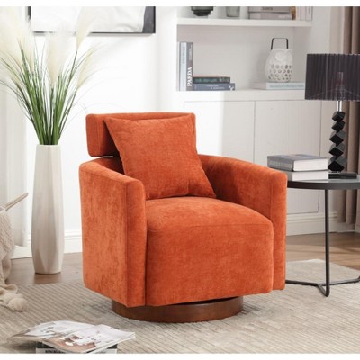 CIPACHO COOLMORE 360 degree rotation design, multi-gear adjustment backrest, soft and comfortable chenille fabric, ergonomic design