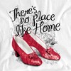 Wizard Of Oz Ruby Slippers Adult T-Shirt - 2 of 4