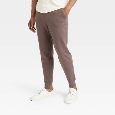 Men's Cotton Fleece Joggers - All In Motion™ Brown Xxl : Target