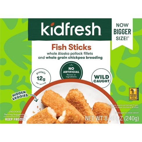 Kidfresh Frozen Fish Sticks - 8.45oz : Target