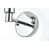 Elegant Lighting Cordelia 1 light Chrome and frosted white Bath Sconce - 4 of 4