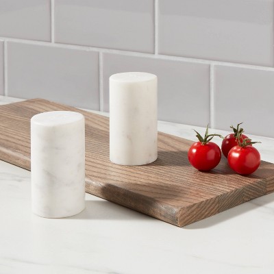 2pc Marble Salt and Pepper Shaker Set - Threshold&#8482;_2