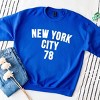 Simply Sage Market New York City Arched 78 Puff Print Sweatshirt - 3 of 4