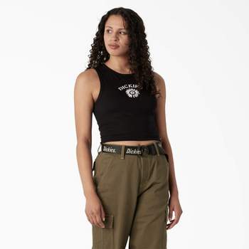 Dickies Women's Graphic Cropped Tank Top