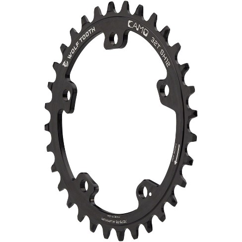 Wolf Tooth Shimano 104 BCD Chainring - Black - 36T