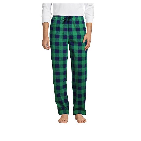 Men's Sherpa Fleece Lined Flannel Pajama Pants