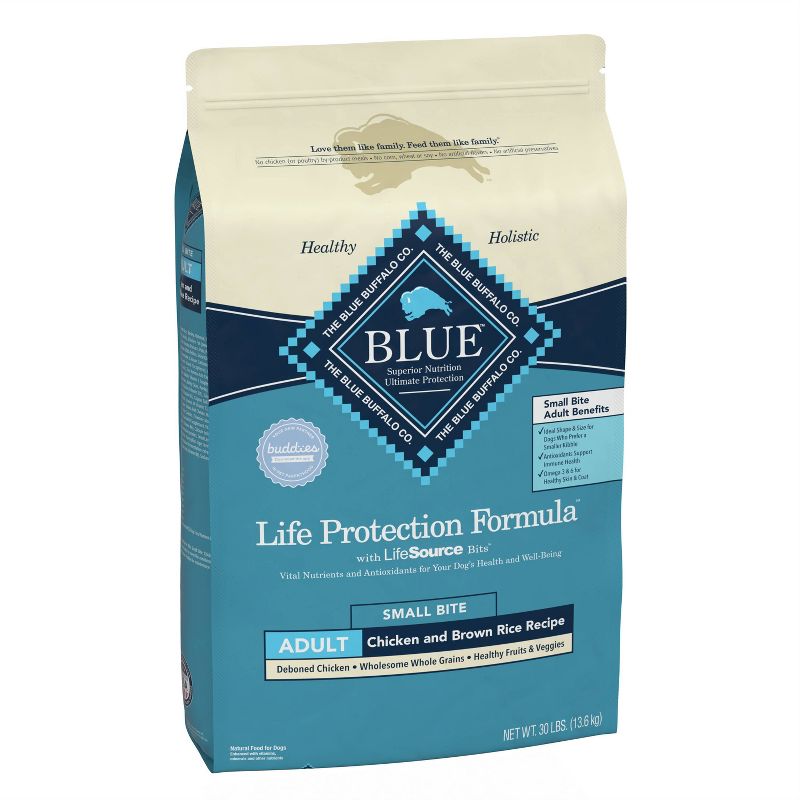 Blue Buffalo Life Protection Small Bite Chicken & Brown Rice Recipe Adult Dry Dog Food, 6 of 11