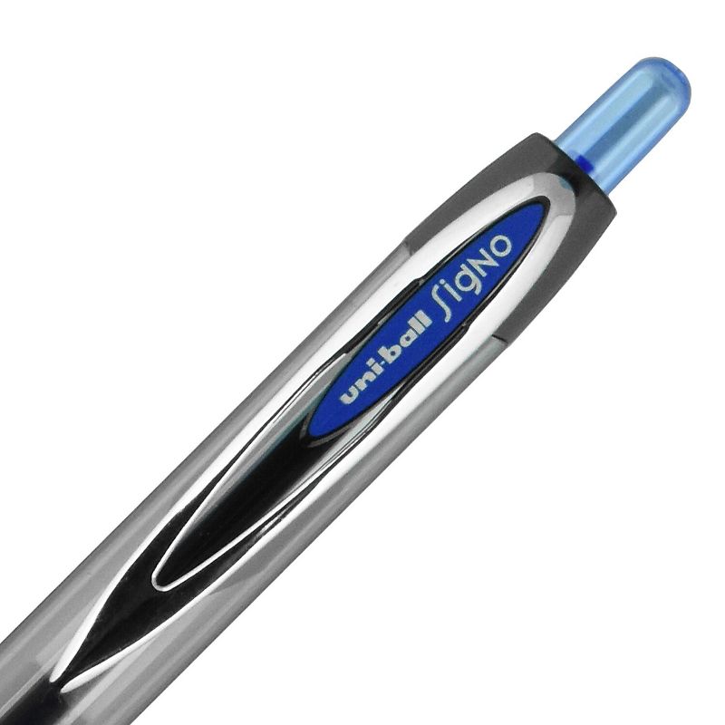 uni-ball uniball 207 Retractable Gel Pens Medium Point 0.7mm Blue Ink 12/Pack (33951), 5 of 9