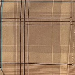 1 - khaki / brown / turquoise