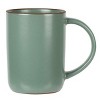 Gibson Elite Dumont 4 Piece 17oz Terracotta Mug Set in Green - 2 of 4