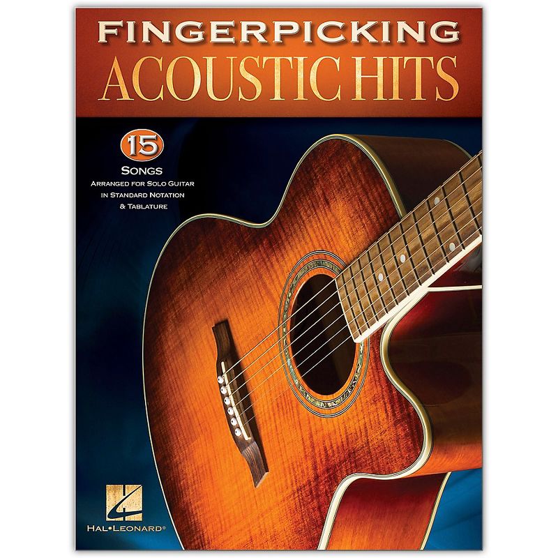 Hal Leonard Fingerpicking Acoustic Hits - 15 Songs Arranged for Solo Guitar in Standard Notation & Tab, 1 of 2