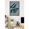 Trends International NFL Philadelphia Eagles - Logo 25 Framed Wall Poster Prints - 2 of 4