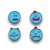 Rick and Morty Collector's Enamel Pins, Meeseeks, 4 Pack - 2 of 4