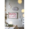Tramull 26x18" North Pole Trading Company" Wall Sign – Vintage Retro Christmas Holiday Wall Decor  for Dining Room, Office, Entryway - 4 of 4