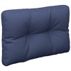 vidaXL Pallet Cushion Navy Blue 19.7"x15.7"x4.7" Fabric - 2 of 4