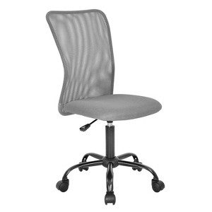 BestMassage Mesh Office Chair Computer Chair with Lumbar Support & Thickly Padded Seat Rolling Swivel Back Support Chair for Home Office - 1 of 4