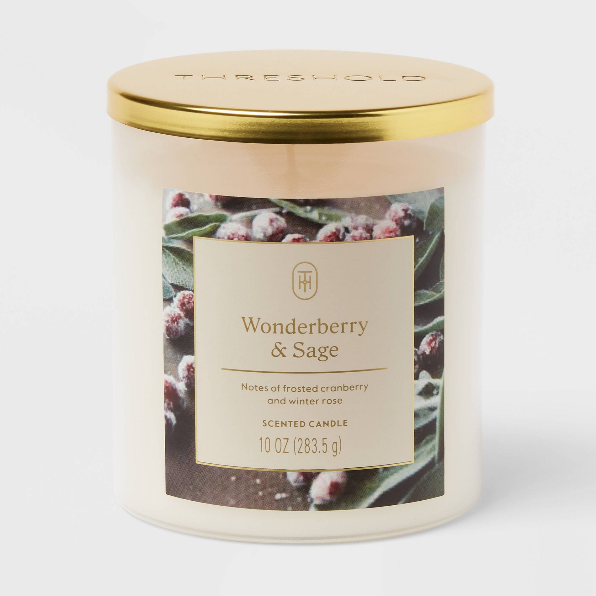 Lidded Wonder Berry and Sage Jar Candle 10oz - Threshold™